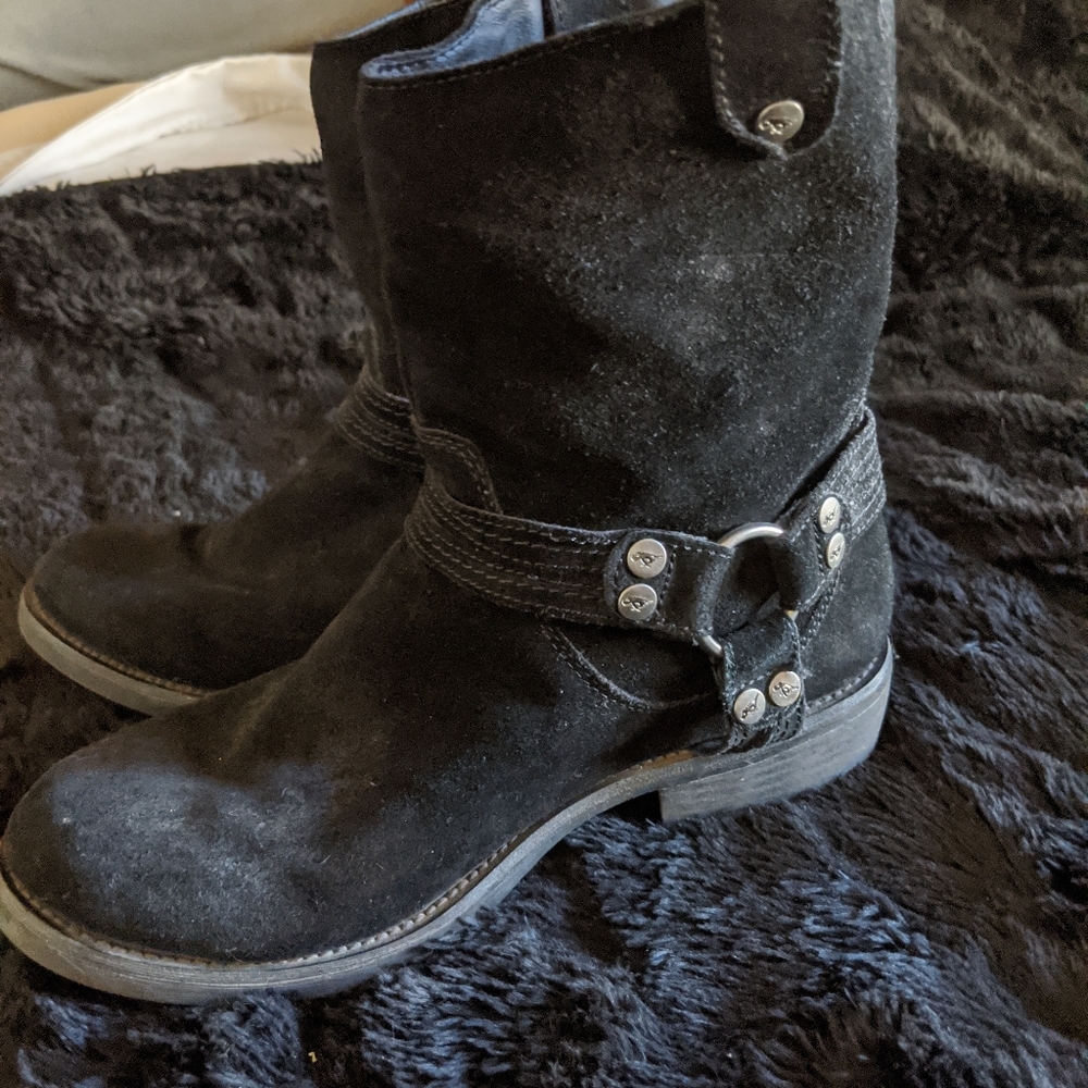 Boots Blk Suede